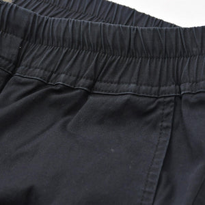 RICK OWENS リック オウエンス ドローストリングパンツ 2015SS RU15S4380-TE コットン エラステン ブラック サイズ36 美品 中古 4a007301