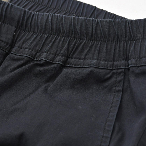 RICK OWENS リック オウエンス ドローストリングパンツ 2015SS RU15S4380-TE コットン エラステン ブラック サイズ36 美品 中古 4a007301