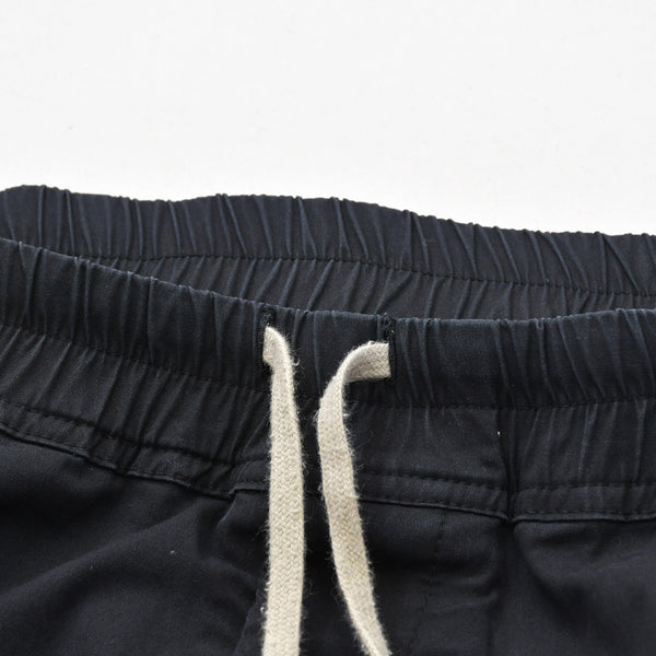 RICK OWENS リック オウエンス ドローストリングパンツ 2015SS RU15S4380-TE コットン エラステン ブラック サイズ36 美品 中古 4a007301
