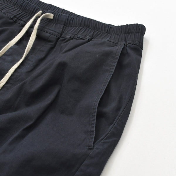 RICK OWENS リック オウエンス ドローストリングパンツ 2015SS RU15S4380-TE コットン エラステン ブラック サイズ36 美品 中古 4a007301