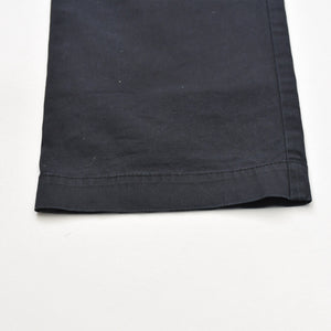 RICK OWENS リック オウエンス ドローストリングパンツ 2015SS RU15S4380-TE コットン エラステン ブラック サイズ36 美品 中古 4a007301