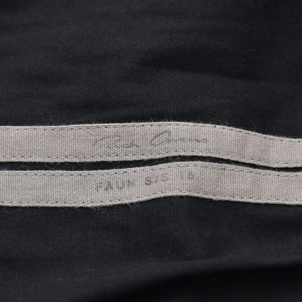 RICK OWENS リック オウエンス ドローストリングパンツ 2015SS RU15S4380-TE コットン エラステン ブラック サイズ36 美品 中古 4a007301