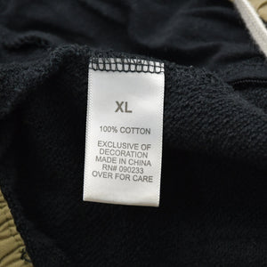 FOG ESSENTIALS エフオージー エッセンシャルズ サイドジップスウェットパンツ XLサイズ ベージュ ブラック ジェリーロレンゾ 美品 中古 4a007306