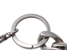 画像をギャラリービューアに読み込む, CHROME HEARTS クロムハーツ ショートクラシックリンク キーリング キーホルダー 2リンク 重量約55.7g シルバー925 美品 中古 4c073083