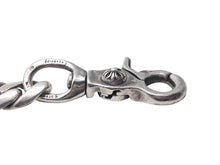 画像をギャラリービューアに読み込む, CHROME HEARTS クロムハーツ 1クリップショート Sクラシック ウォレットチェーン 重量約185.9g 全長約38cm 1996/925刻印 美品 中古 4c073084