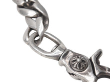 画像をギャラリービューアに読み込む, CHROME HEARTS クロムハーツ 1クリップショート Sクラシック ウォレットチェーン 重量約185.9g 全長約38cm 1996/925刻印 美品 中古 4c073084