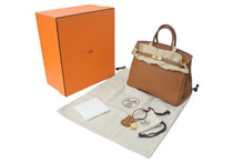 Load image into Gallery viewer, 新品未使用 HERMES エルメス ハンドバッグ B刻印 バーキン25 ゴールド ゴールド金具 トゴ 中古 4c073524