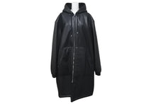 画像をギャラリービューアに読み込む, 極美品 CHROME HEARTS クロムハーツ レザーフーデッドコート サイズL BSフレアパッチ セメタリークロスパッチ ダガージップ 中古 4c073766