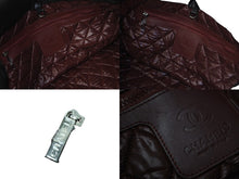 Load image into Gallery viewer, 極美品 CHANEL シャネル コココクーン トートバッグGM 26番台 ココマーク キルティング レザー ファー ブラック シルバー 中古 4c073893