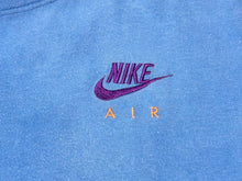 画像をギャラリービューアに読み込む, RSVP アールエスヴィーピー VINTAGE ヴィンテージ NIKE ナイキ 90's 銀タグ "NIKE AIR 刺繍" モックネックTシャツ ブルー サイズXL 美品 中古 4c074094