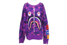 画像をギャラリービューアに読み込む, A BATHING APE アベイシングエイプ Camo Sweatshirt カモ柄 スエットシャツ サイズ M 001SWJ201003M 美品 中古 4c074020