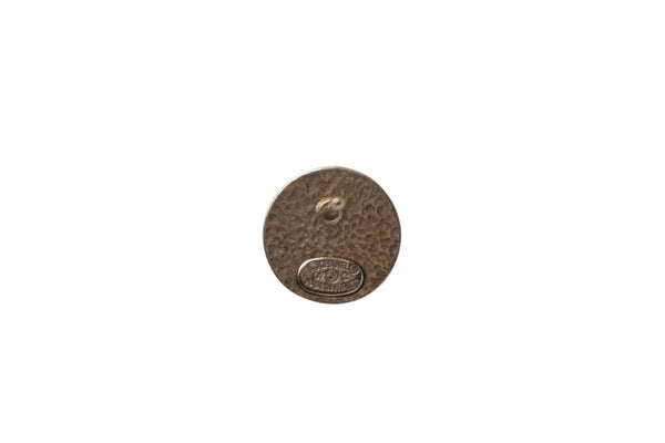 Very Good Condition CHANEL Coco Mark Earrings Accessories Gold Button 07C Engraved 1.5g GP Clear Gold Hardware Used 4c075471