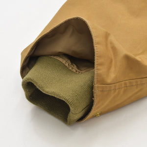 KAPITAL Capital 24AW Cotton Weather Oil Coating Baseball Jacket K2409LJ027 Size XL Brown Good Condition Used 4a007455
