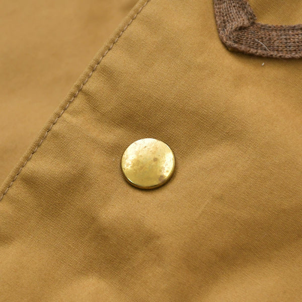 KAPITAL Capital 24AW Cotton Weather Oil Coating Baseball Jacket K2409LJ027 Size XL Brown Good Condition Used 4a007455
