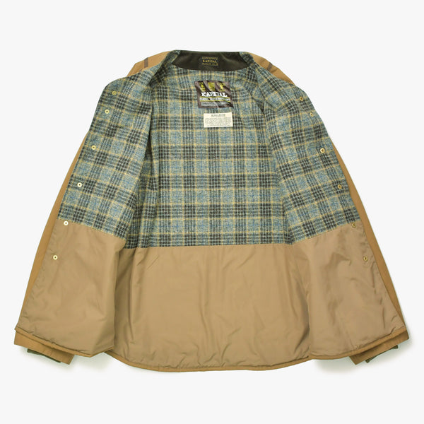 KAPITAL Capital 24AW Cotton Weather Oil Coating Baseball Jacket K2409LJ027 Size XL Brown Good Condition Used 4a007455
