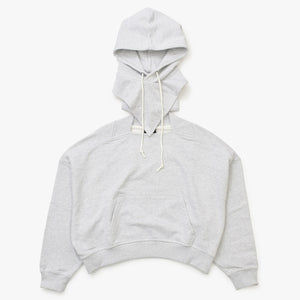 新品未使用 ADIDAS アディダス x BAD BUNNY バッドバニー クルーネック フーデッドバラクラバ スウェットシャツ KF1798 サイズM 中古 4a007475