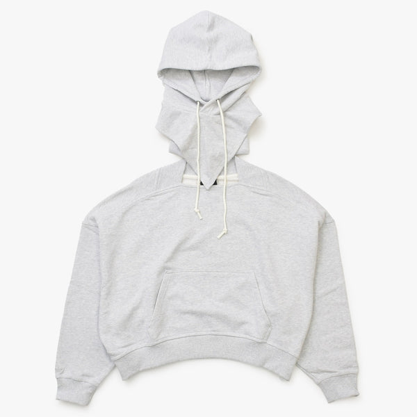 新品未使用 ADIDAS アディダス x BAD BUNNY バッドバニー クルーネック フーデッドバラクラバ スウェットシャツ KF1798 サイズM 中古 4a007475