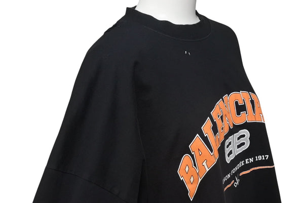 BALENCIAGA Logo-crash long sleeve 681046 TLVJ1 Good Condition Used 4c074788