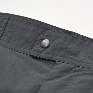 新品同様 WORTHWHILE MOVEMENT ワースワイル ムーブメント パンツ KOREA製 ナイロン コットン ブラック サイズL 中古 4a007481