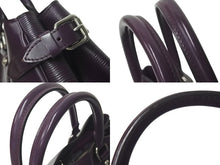 Load image into Gallery viewer, LOUIS VUITTON ルイヴィトン パッシィPM ハンドバッグ M5926K エピ レザー パープル シルバー金具 美品 中古 4c075301