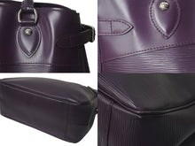 Load image into Gallery viewer, LOUIS VUITTON ルイヴィトン パッシィPM ハンドバッグ M5926K エピ レザー パープル シルバー金具 美品 中古 4c075301