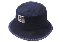 画像をギャラリービューアに読み込む, 極美品 CHANEL シャネル スポーツライン バケットハット サファリハット ココマーク イタリア製 コットン ネイビー サイズS 中古 4c075322