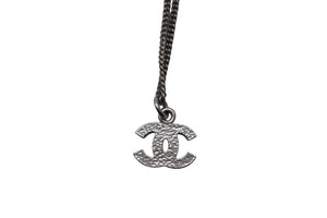 極美品 CHANEL シャネル ネックレス チョーカー ココマーク ラインストーン 07V メタル ラインストーン シルバー 美品 中古 4c075491