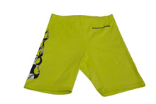 画像をギャラリービューアに読み込む, 未使用 CHROME HEARTS クロムハーツ Matty Boy マッティボーイ リンク バイカー ショーツ ライムグリーン コットン M 中古 4c075556