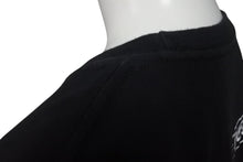 画像をギャラリービューアに読み込む, CHROME HEARTS クロムハーツ 半袖Ｔシャツ サイズM スクロールラベルロゴ プリント ブラック コットン 良品 中古 4c075752