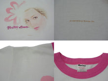 画像をギャラリービューアに読み込む, VINTAGE ヴィンテージ 90's Britney Spears ブリトニー スピアーズ リンガーTシャツ 1999 ホワイト 古着 美品 中古 4c075757