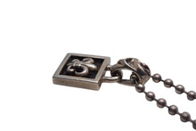 画像をギャラリービューアに読み込む, CHROME HEARTS クロムハーツ ネックレス FRAMED BS FLUER フレームドBSフレア シルバー 925 9.6g 美品 中古 4c075656