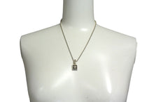 画像をギャラリービューアに読み込む, CHROME HEARTS クロムハーツ ネックレス FRAMED BS FLUER フレームドBSフレア シルバー 925 9.6g 美品 中古 4c075656