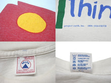 画像をギャラリービューアに読み込む, VINTAGE ヴィンテージ 90's War is not healthy 半袖Tシャツ サイズL 花 プロジェクトアース コットン ホワイト 古着 美品 中古 4c075785