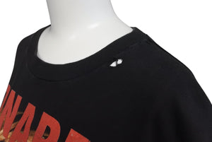 VINTAGE Vintage TITANIC Titanic T-shirt LEONARDO DiCaprio Leonardo DiCaprio old clothes black cotton used 4c075806