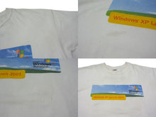 画像をギャラリービューアに読み込む, Microsoft マイクロソフト Windows XP 企業 半袖Tシャツ ウィンドウズ 2001年製 コットン ホワイト サイズXL 美品 中古 4c075823