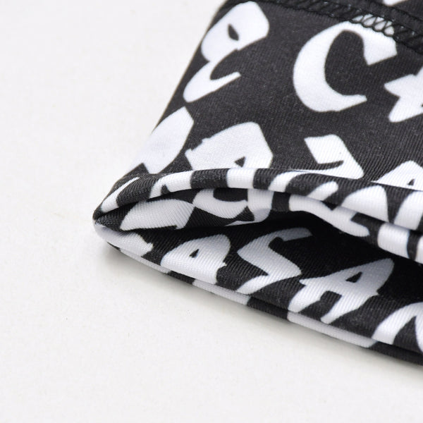 New and unused CASANOVA VINTAGE Casanova Vintage Graffiti Skull Cap Black White Two Tone Used 4a007590