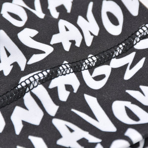New and unused CASANOVA VINTAGE Casanova Vintage Graffiti Skull Cap Black White Two Tone Used 4a007590