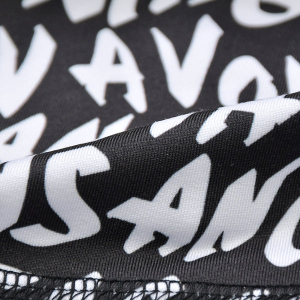 New and unused CASANOVA VINTAGE Casanova Vintage Graffiti Skull Cap Black White Two Tone Used 4a007590