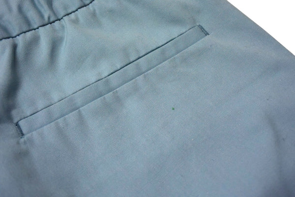Good Condition PRADA 18 Years Rubber Logo Cotton Straight Pants Bottoms Light Blue Size 50 UP0007 Used 4c075901