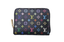 画像をギャラリービューアに読み込む, LOUIS VUITTON ルイヴィトン モノグラムマルチカラー ポルトモネ プラ コインケース 小銭入れ コインパース M66549 美品 中古 4c075950