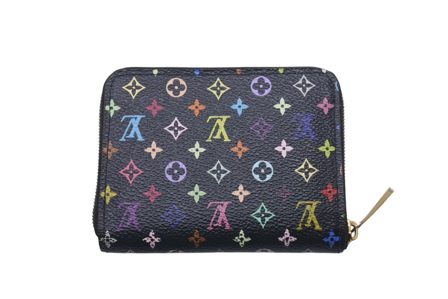 LOUIS VUITTON ルイヴィトン モノグラムマルチカラー ポルトモネ プラ