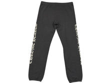 画像をギャラリービューアに読み込む, CHROME HEARTS クロムハーツ スウェットパンツ サイズL ホースシュー サイドロゴ プリント グレー 美品 中古 4c076065