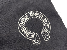 画像をギャラリービューアに読み込む, CHROME HEARTS クロムハーツ スウェットパンツ サイズL ホースシュー サイドロゴ プリント グレー 美品 中古 4c076065