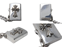 画像をギャラリービューアに読み込む, 極美品 CHROME HEARTS クロムハーツ CHクロス クラシックリンクウォレットチェーン 316g ジッポー ライター シルバー925 中古 4c076081
