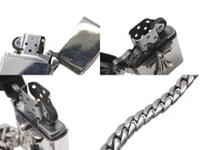画像をギャラリービューアに読み込む, 極美品 CHROME HEARTS クロムハーツ CHクロス クラシックリンクウォレットチェーン 316g ジッポー ライター シルバー925 中古 4c076081