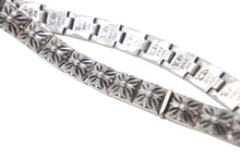 画像をギャラリービューアに読み込む, 極美品 CHROME HEARTS クロムハーツ ピラミッドプラスリンク ブレスレット 32リンク 全長約21.3cm 重量約34.3g シルバー925 中古 4c076084