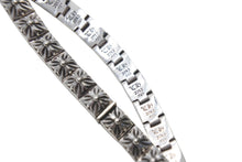 画像をギャラリービューアに読み込む, 極美品 CHROME HEARTS クロムハーツ ピラミッドプラスリンク ブレスレット 32リンク 全長約21.3cm 重量約34.3g シルバー925 中古 4c076084