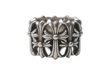 画像をギャラリービューアに読み込む, CHROME HEARTS クロムハーツ セメタリークロスリング サイズ20号 重量約25.6g 2003/.925刻印 シルバー925 美品 中古 4c076111