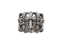 画像をギャラリービューアに読み込む, CHROME HEARTS クロムハーツ セメタリークロスリング サイズ20号 重量約25.6g 2003/.925刻印 シルバー925 美品 中古 4c076111