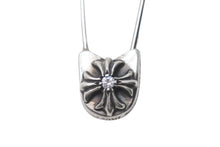 画像をギャラリービューアに読み込む, CHROME HEARTS クロムハーツ セーフティピン ラージ 1PD ペンダントトップ チャーム 重量約4.1g パヴェダイヤモンド 美品 中古 4c076112